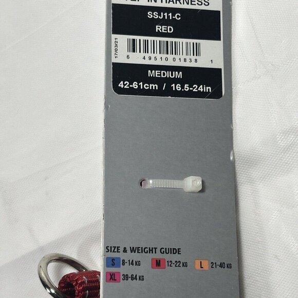 Rogz Red Reflective Step In Harness Fast Easy Fit Size Medium C1 - Picture 4 of 6